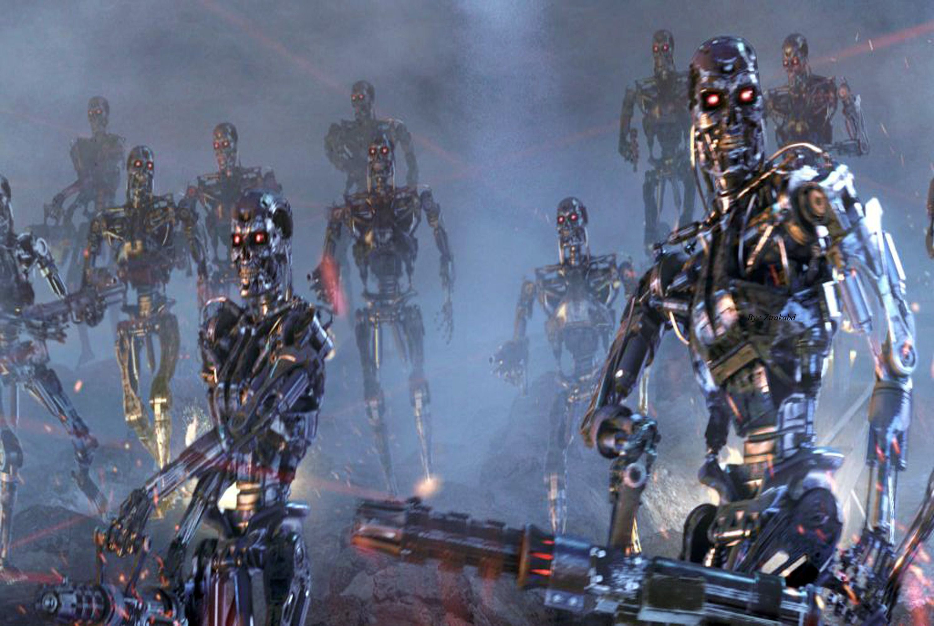 9 Wallpaper terminator, robot, t 800 769 :: Terminator Desktop ...
