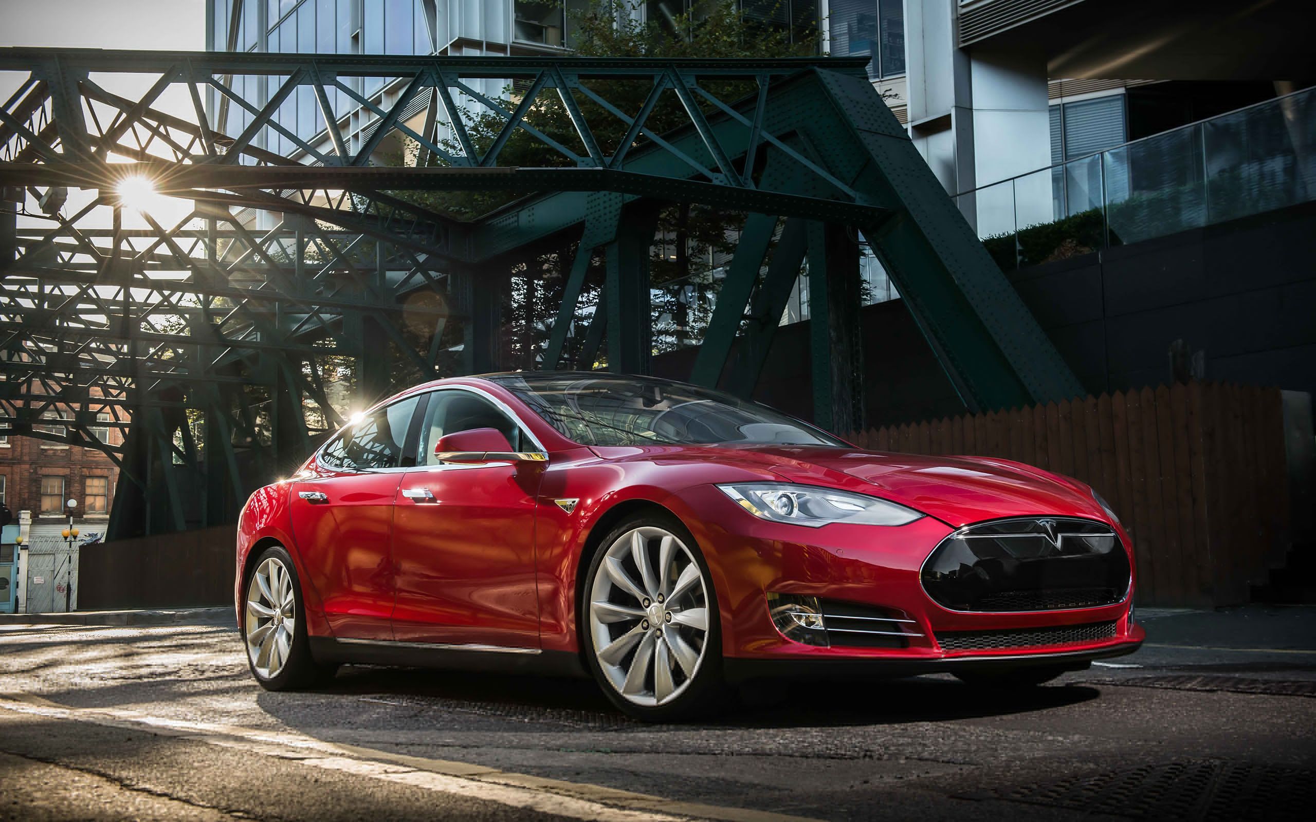 2014 Tesla Model S supercar g wallpaper 2560x1600 207134