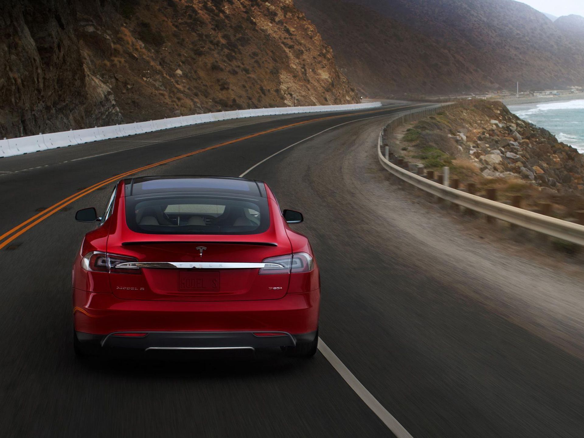 2013 Tesla Model S supercar e wallpaper 1920x1440 206978