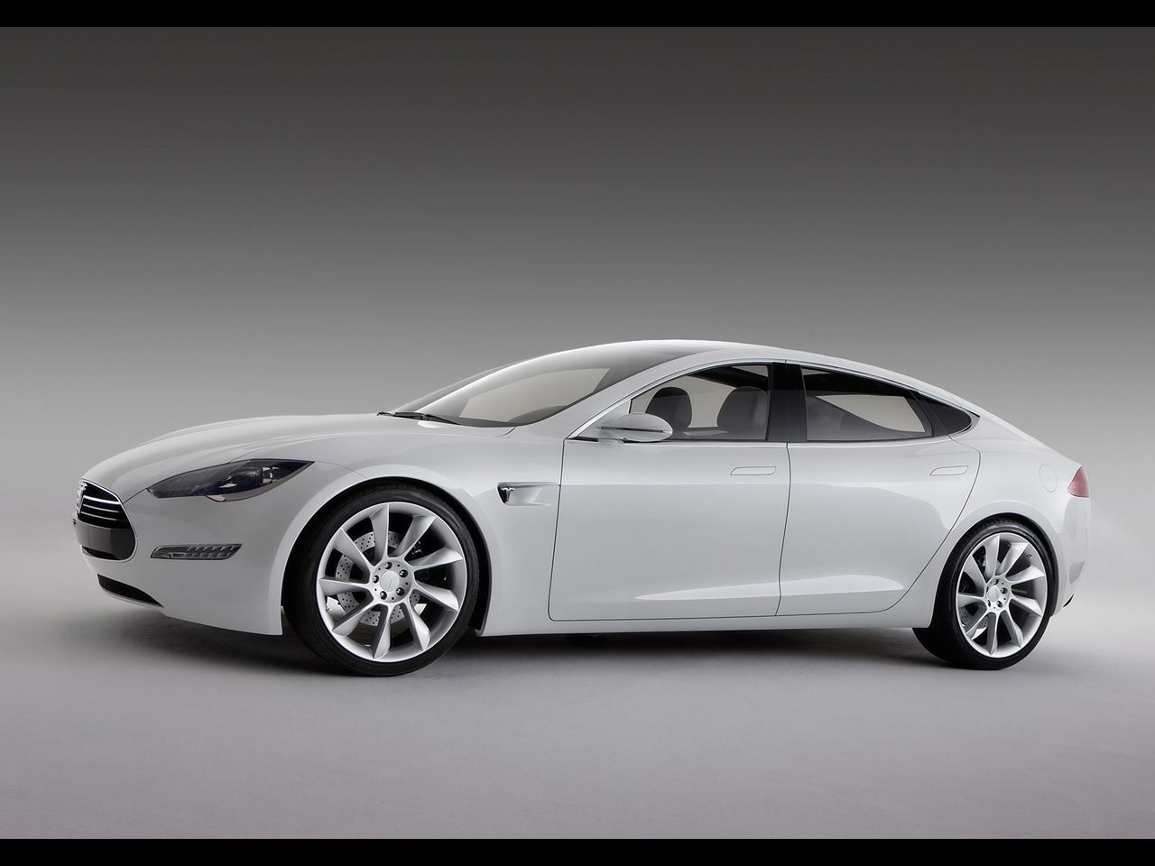 2011 Tesla Model S - Side Angle - 1280x960 - Wallpaper