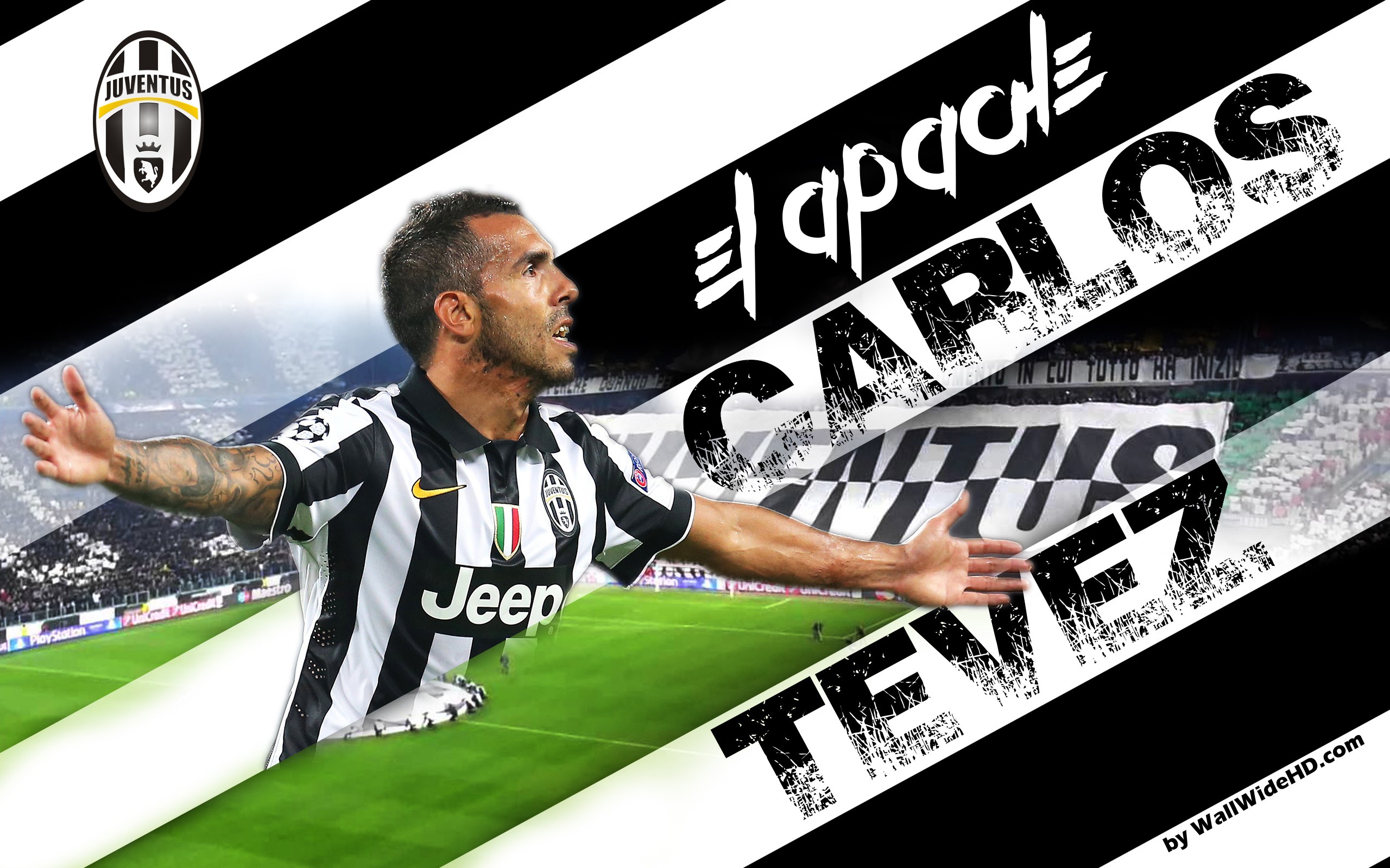Carlos Tevez 2015 Juventus FC HD Wallpaper free desktop
