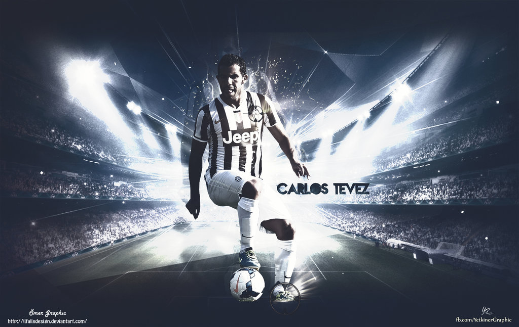 Carlos Tevez Wallpaper (FT.OmerGraphic) by GraphicByYetkiner on ...