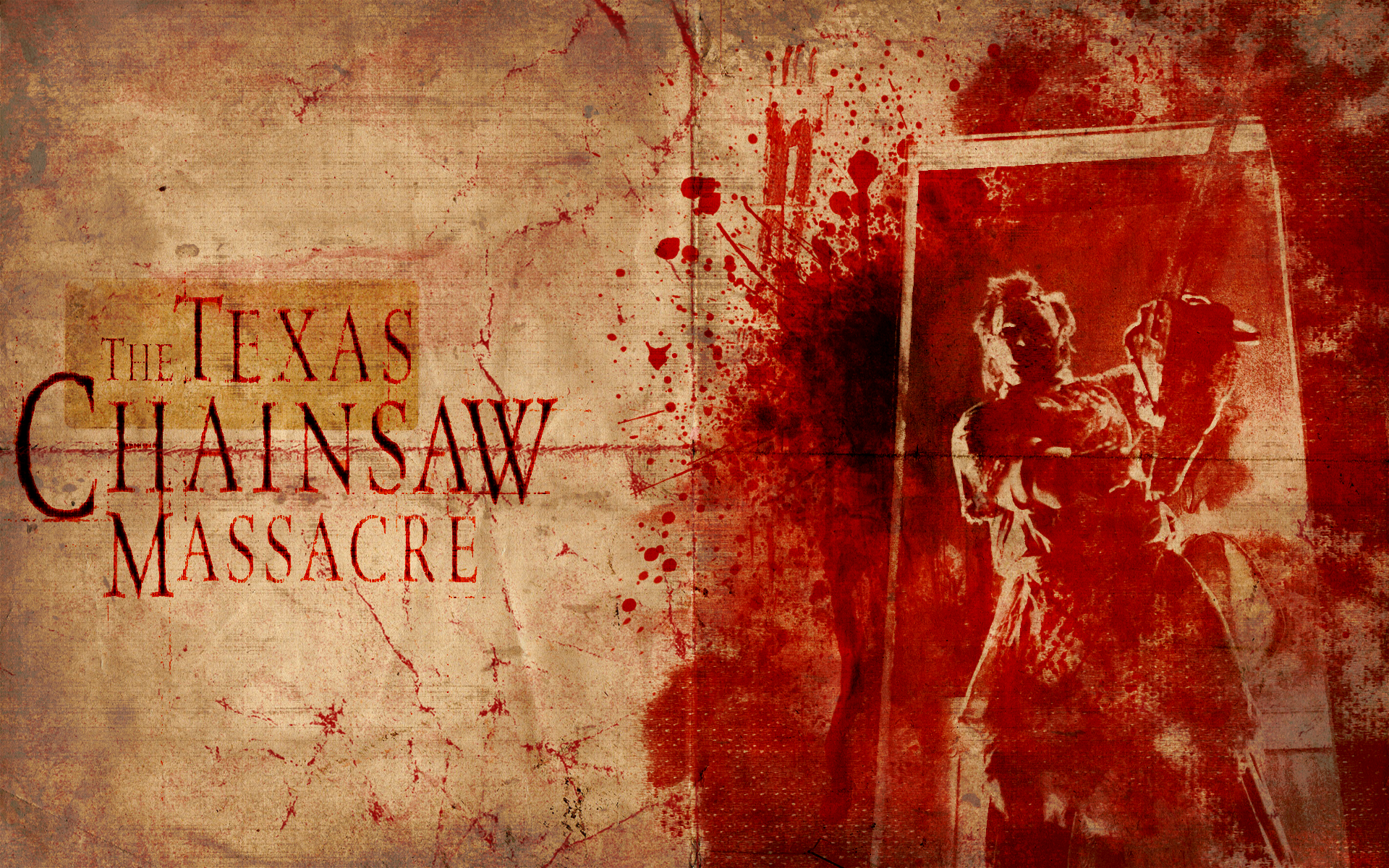 TEXAS CHAINSAW dark horror blood e wallpaper 1920x1200 171492