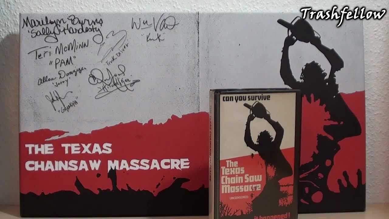 The Texas Chain Saw Massacre | Signed wallpaper on canvas - YouTube