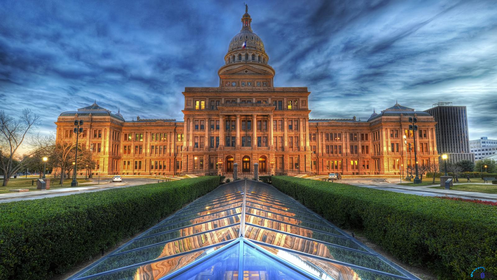 Download Wallpaper Texas State Capitol, Austin 1600 x 900