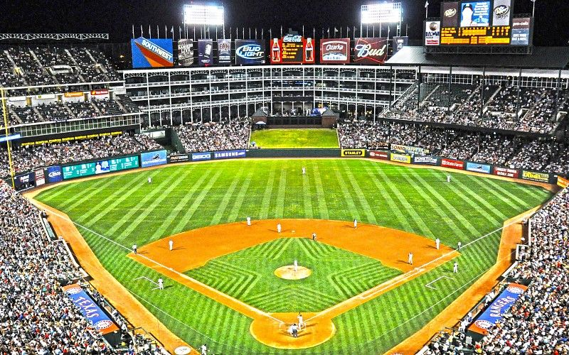 Texas Rangers ballpark Globe Life Park in Arlington Wallpaper free