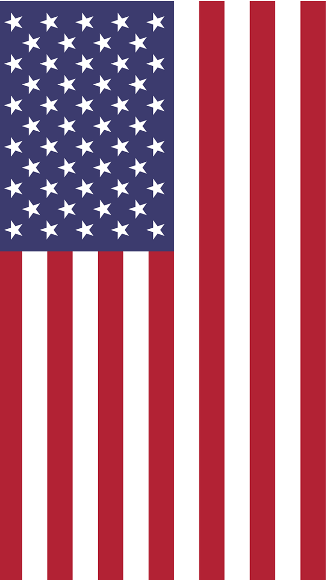 US Flag iPhone Wallpaper