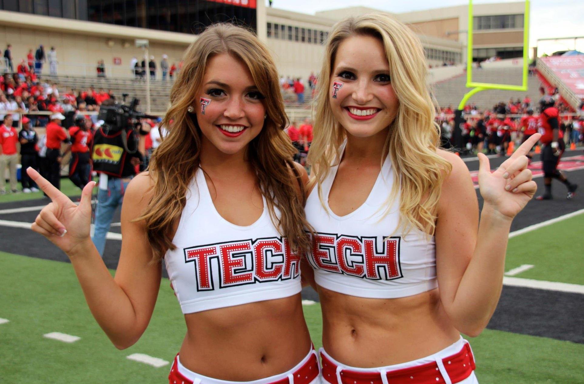 TEXAS TECH RED RAIDERS college football texastech cheerleader