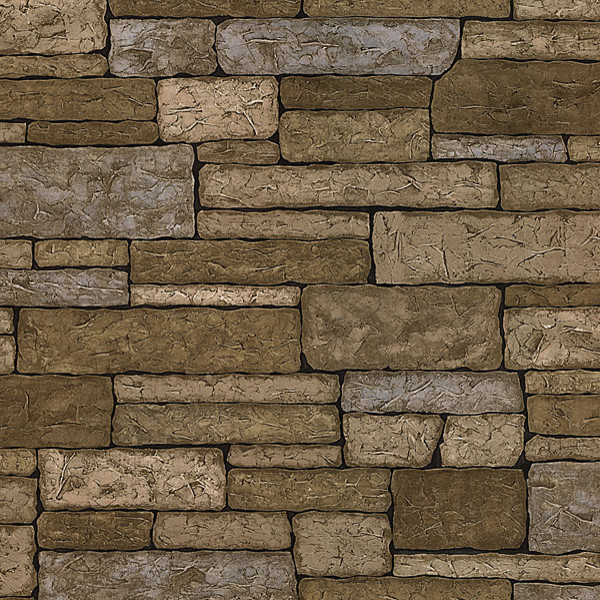 Bristol Brick Brick Texture Wallpaper - Contemporary - Wallpaper