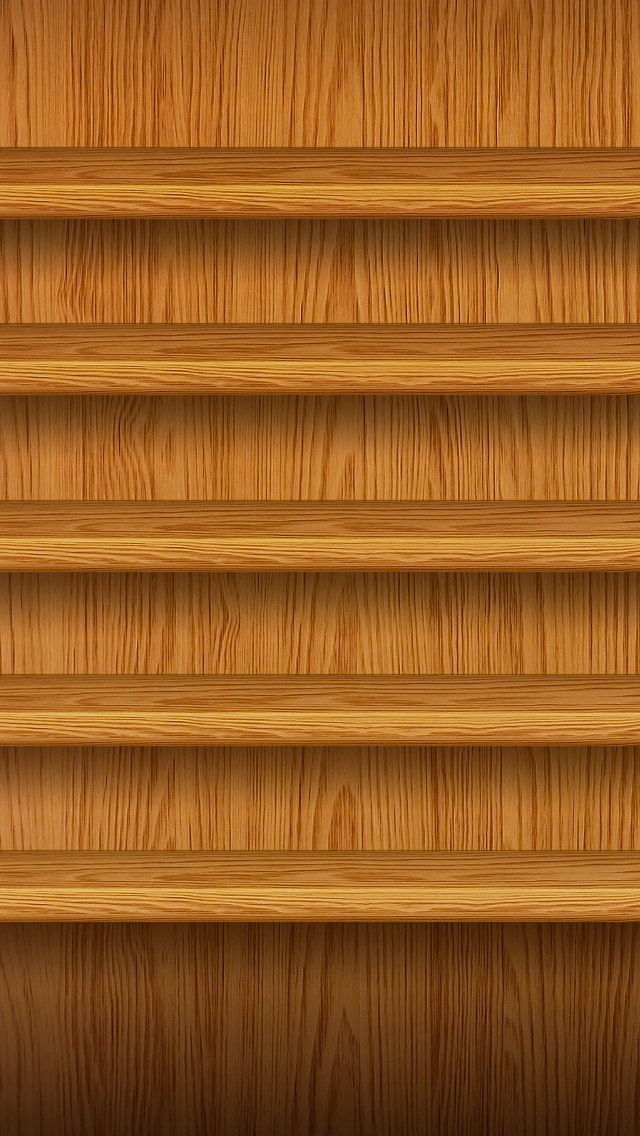 Wallpapers Textured Light Wood Shelves iPhone 5 Wallpaper for your ...