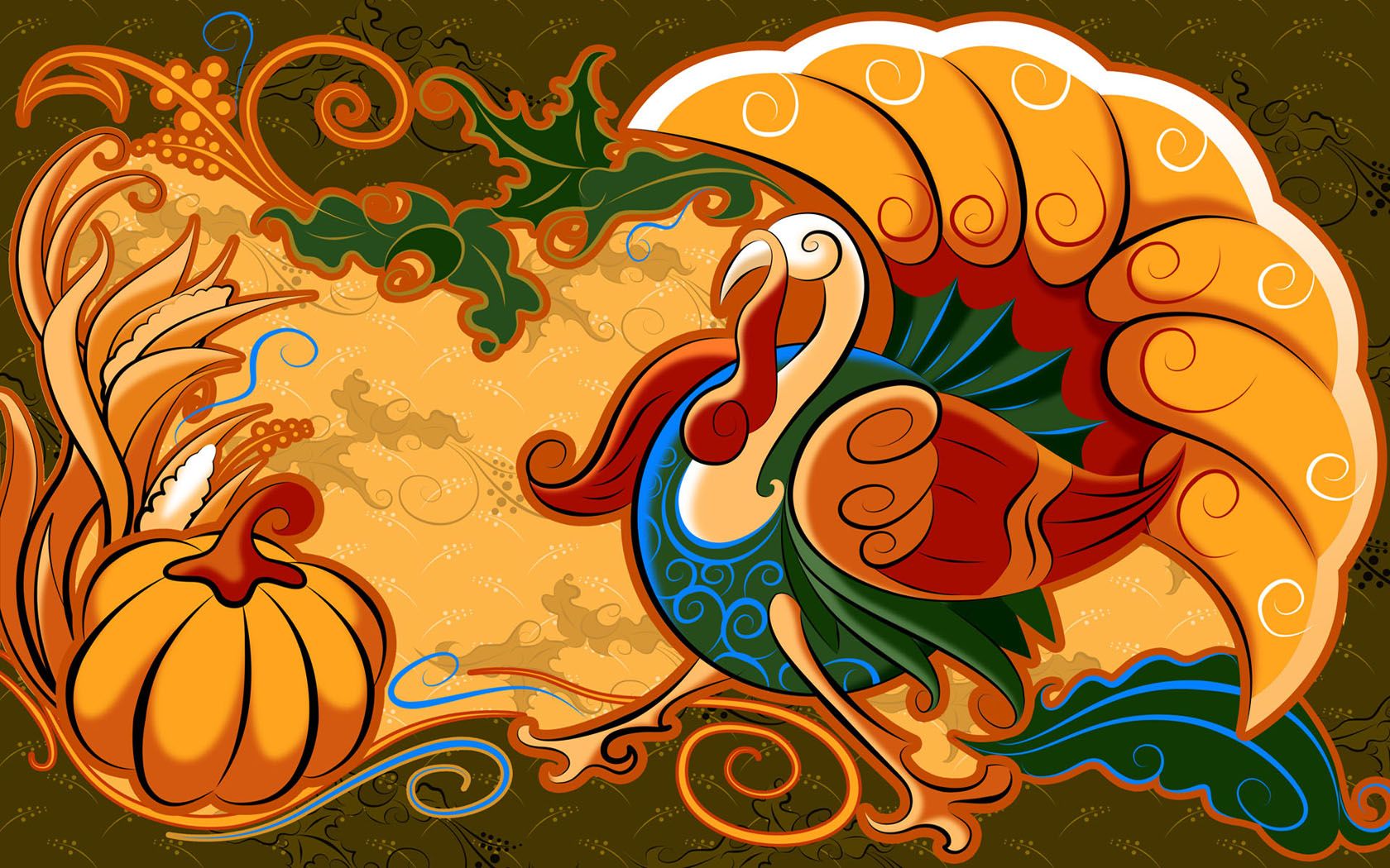 20 Best Happy Thanksgiving Day Wallpapers - High Quality - BlazoMania