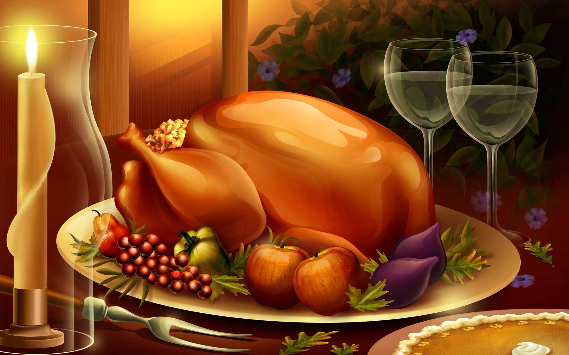 20 Best Happy Thanksgiving Day Wallpapers - High Quality - BlazoMania