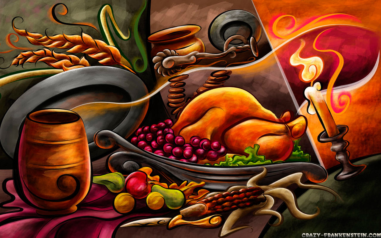 Thanksgiving Day - Holiday wallpapers - Crazy Frankenstein