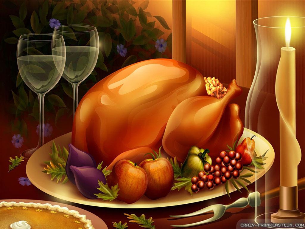 Thanksgiving Day Turkey wallpapers - Crazy Frankenstein