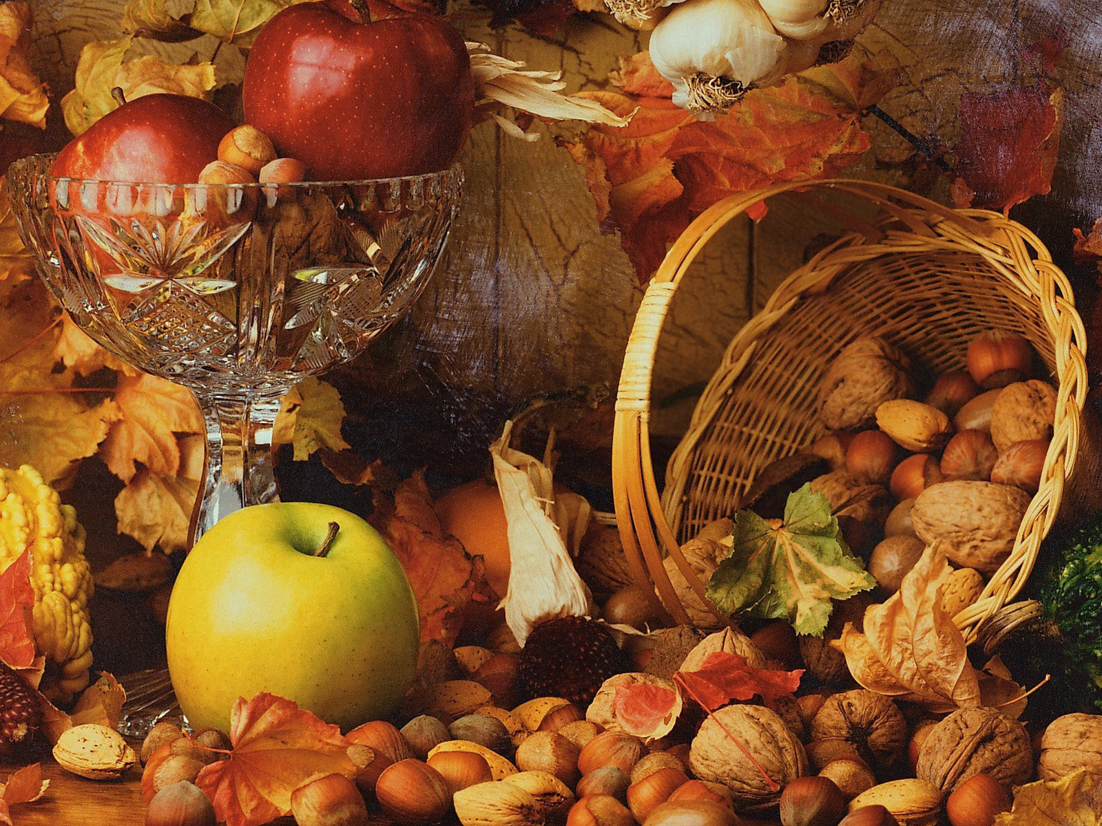 Harvest In Autumn Wallpapers,Thanksgiving Day Wallpapers ...