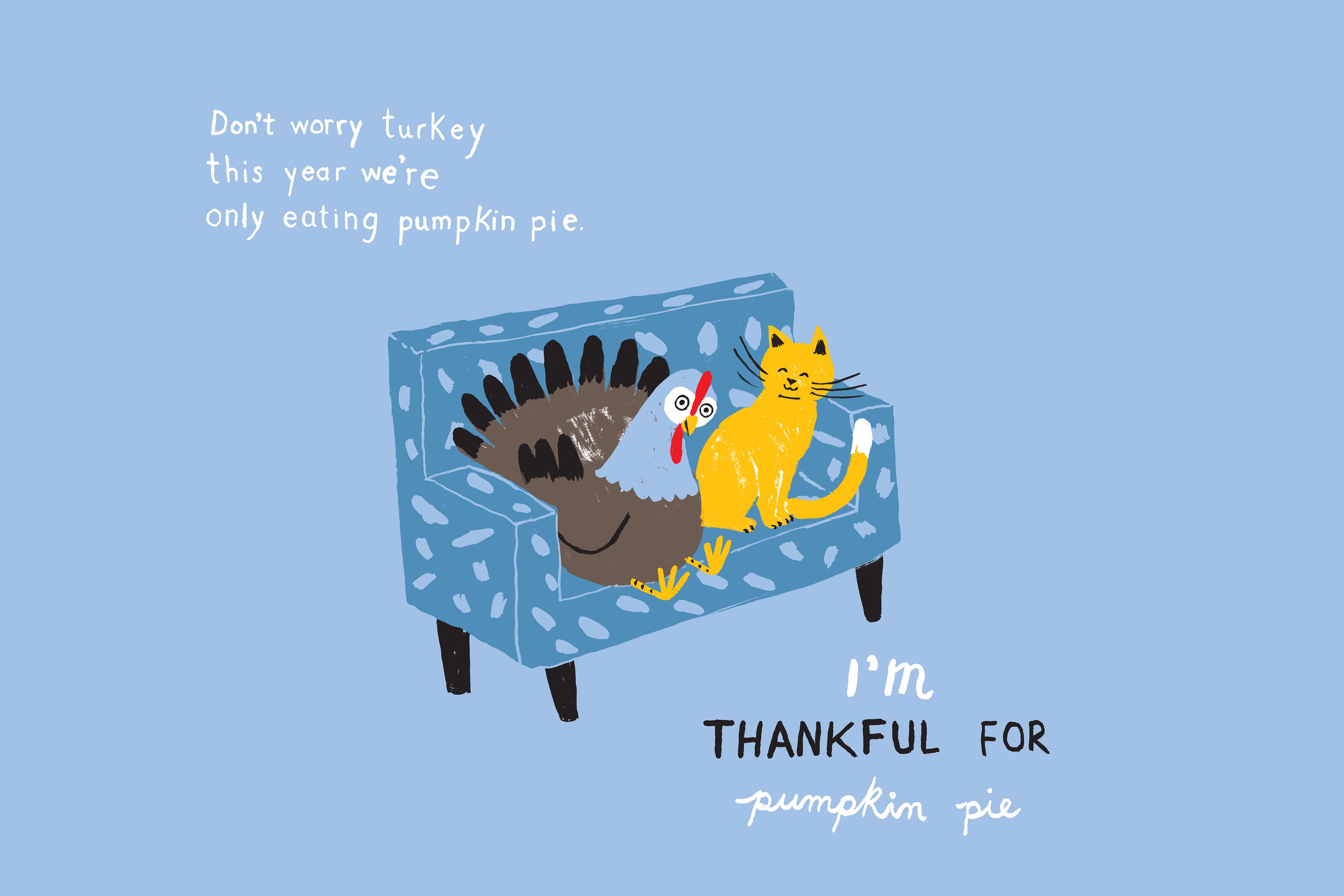 Printable Thanksgiving Place Cards by Gabrielle Lamontagne - Front ...
