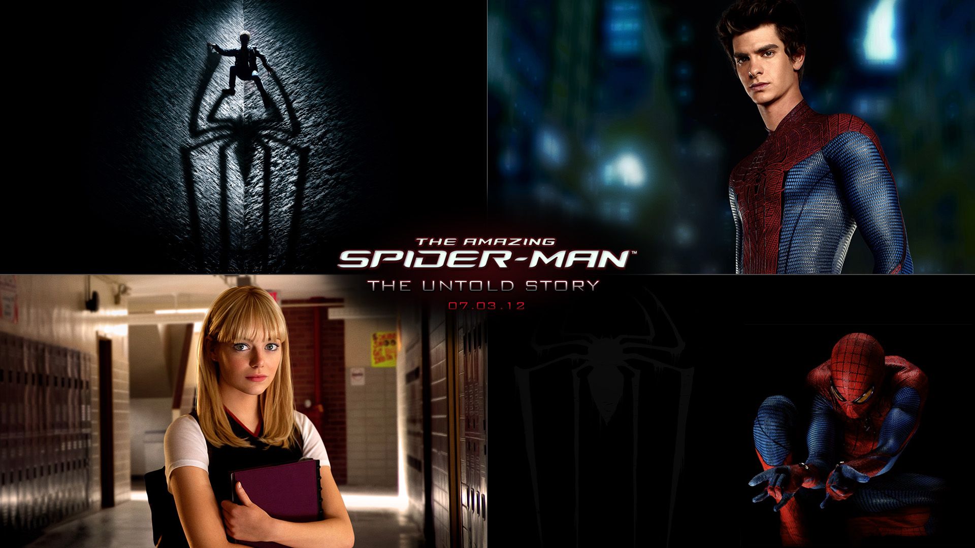 The Amazing Spider Man Collage Wallpaper - Upcoming Movies