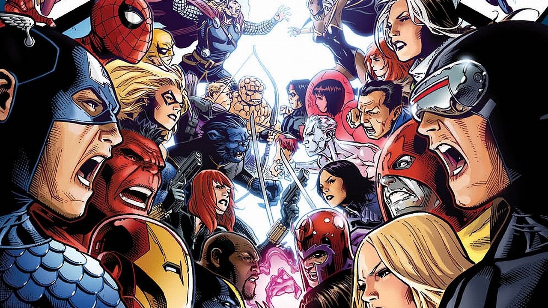 Avengers Vs X Men, comics, 1920x1080 HD Wallpaper and FREE Stock Photo