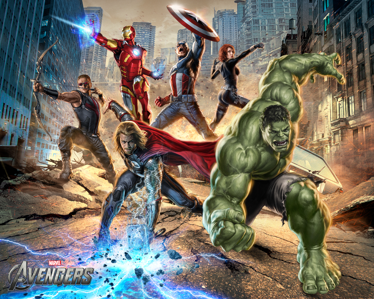 The Avengers' Minute Long TV Spot and More Wallpapers - Comic Vine