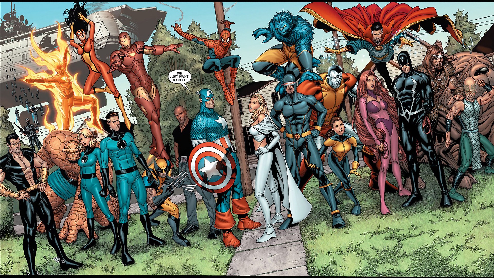 Free Avengers Comic Wallpaper High Definition @4LN « Wallx