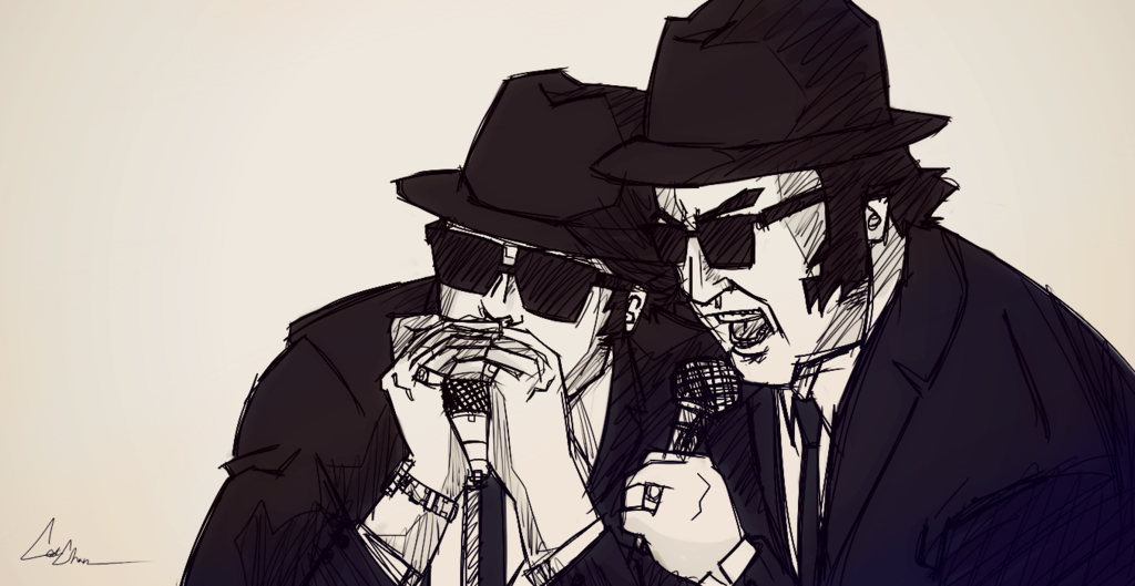 The Blues Brothers by Snicketly on DeviantArt