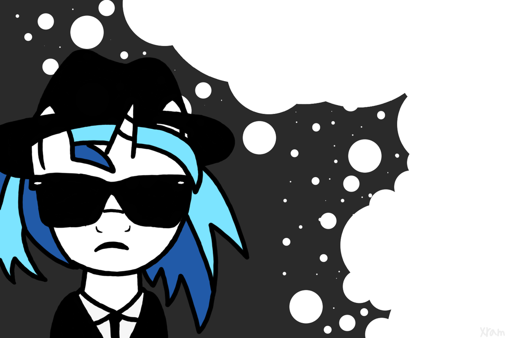 Vinyl Scratch Blues Brothers wallpaper. by DXDDash on DeviantArt