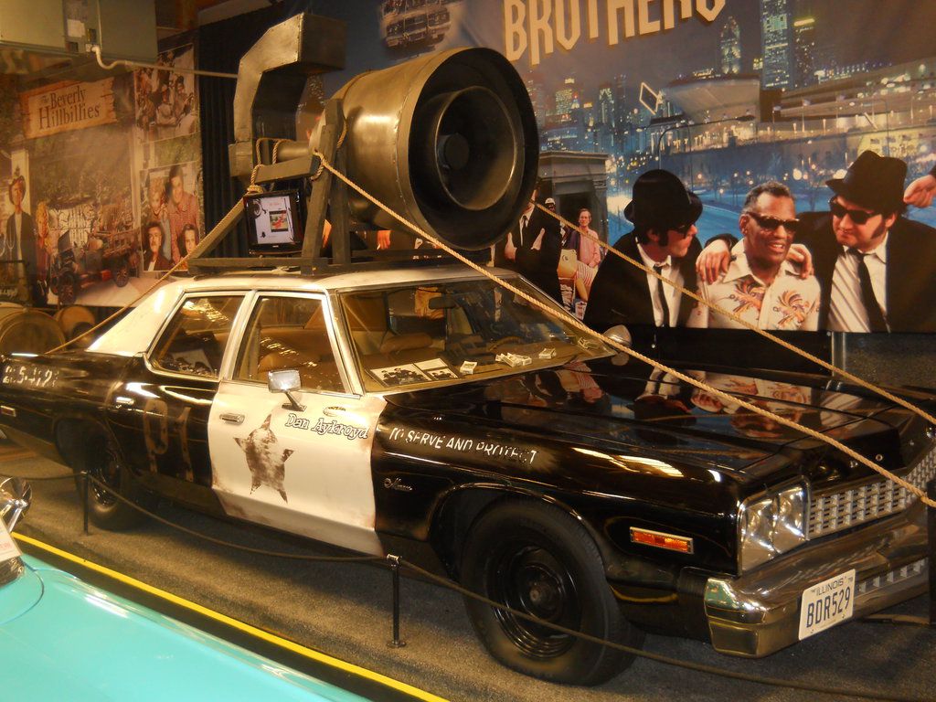 Blues Brothers police car with speaker by StreakTheXB-70 on DeviantArt