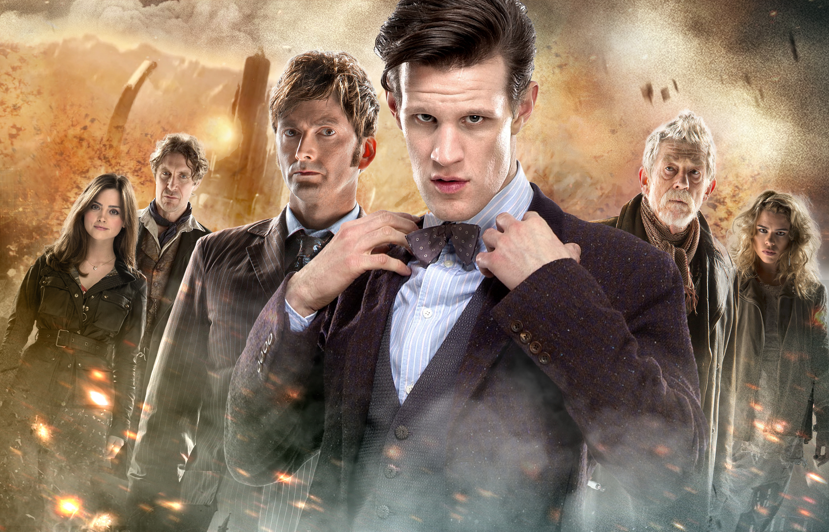 The Day of the Doctor - The Doctor and Clara Wallpaper 36146719