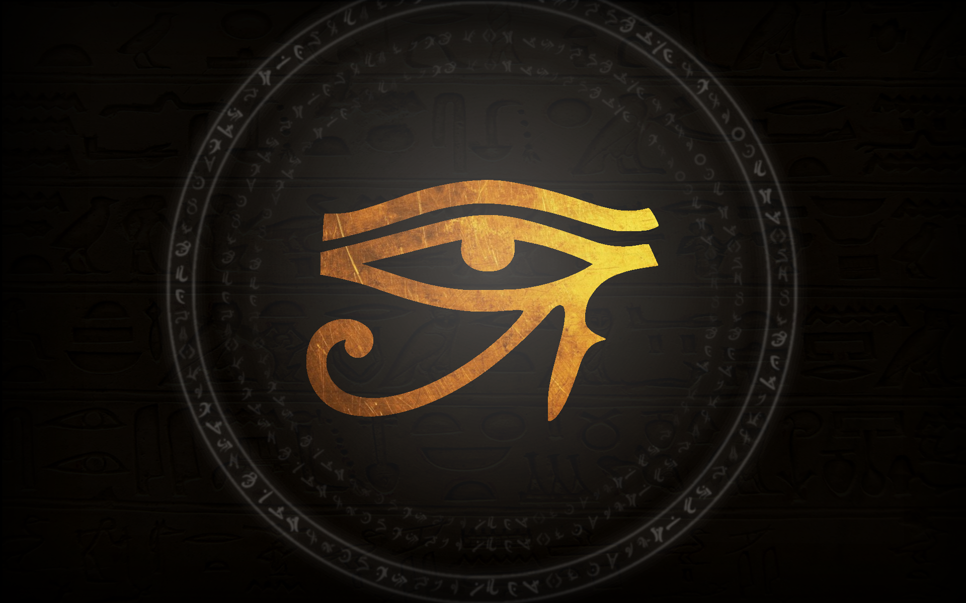 Wallpaper Eye of the Horus by LadyAdaia on DeviantArt