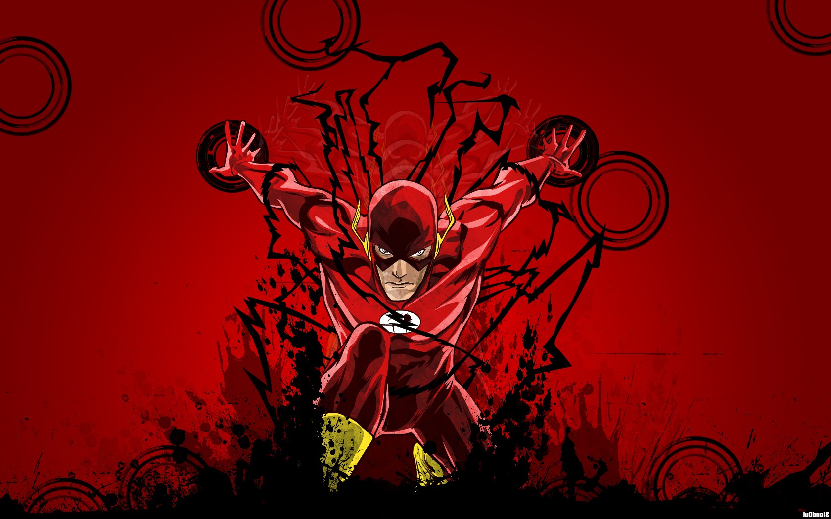 The Flash, Flash, DC Comics, Justice League, Red Wallpapers HD ...