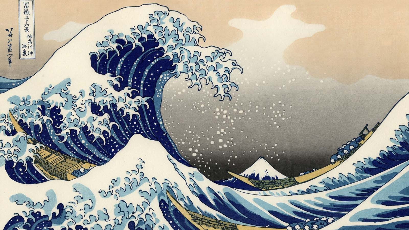 Japanese, #The Great Wave off Kanagawa, #artwork, #sea, #waves ...
