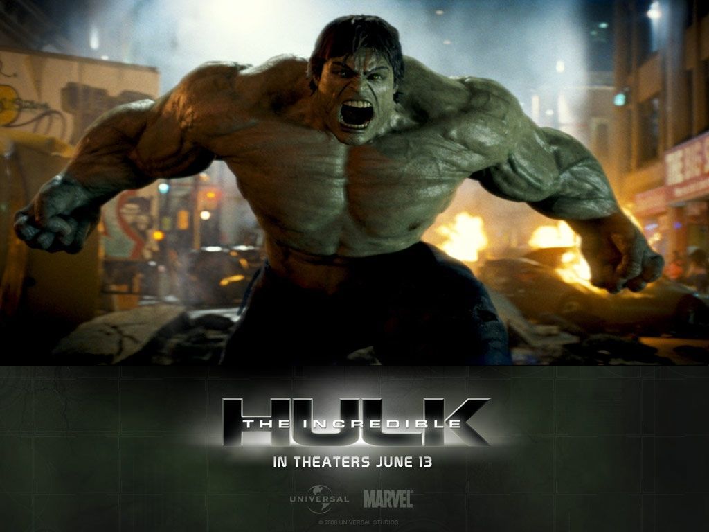 The Incredible Hulk Wallpaper 1024 x 768 Pixels