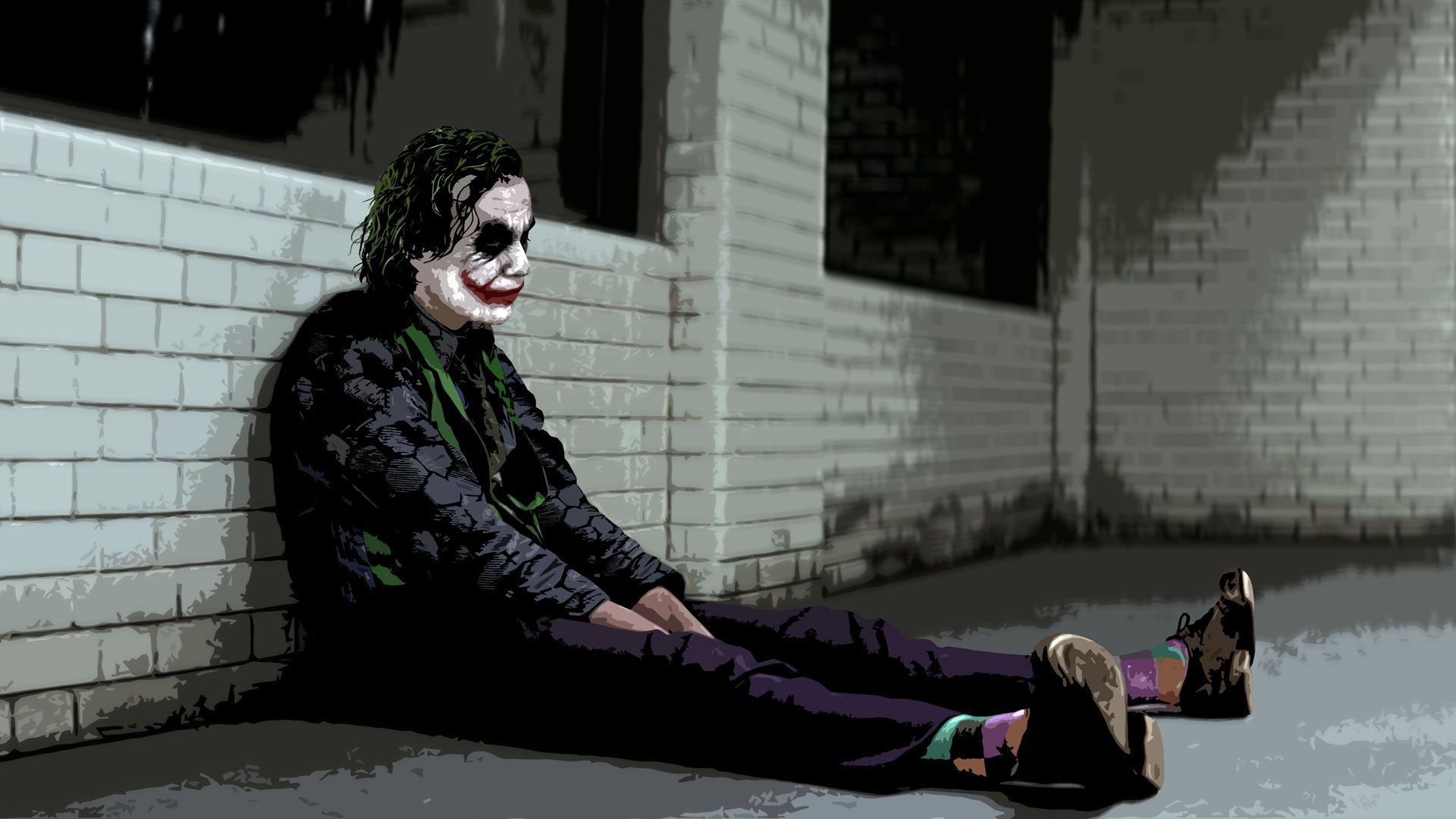 Featured image of post Cool Heath Ledger Joker Wallpaper - Heath ledger, joker, monochrome, batman.