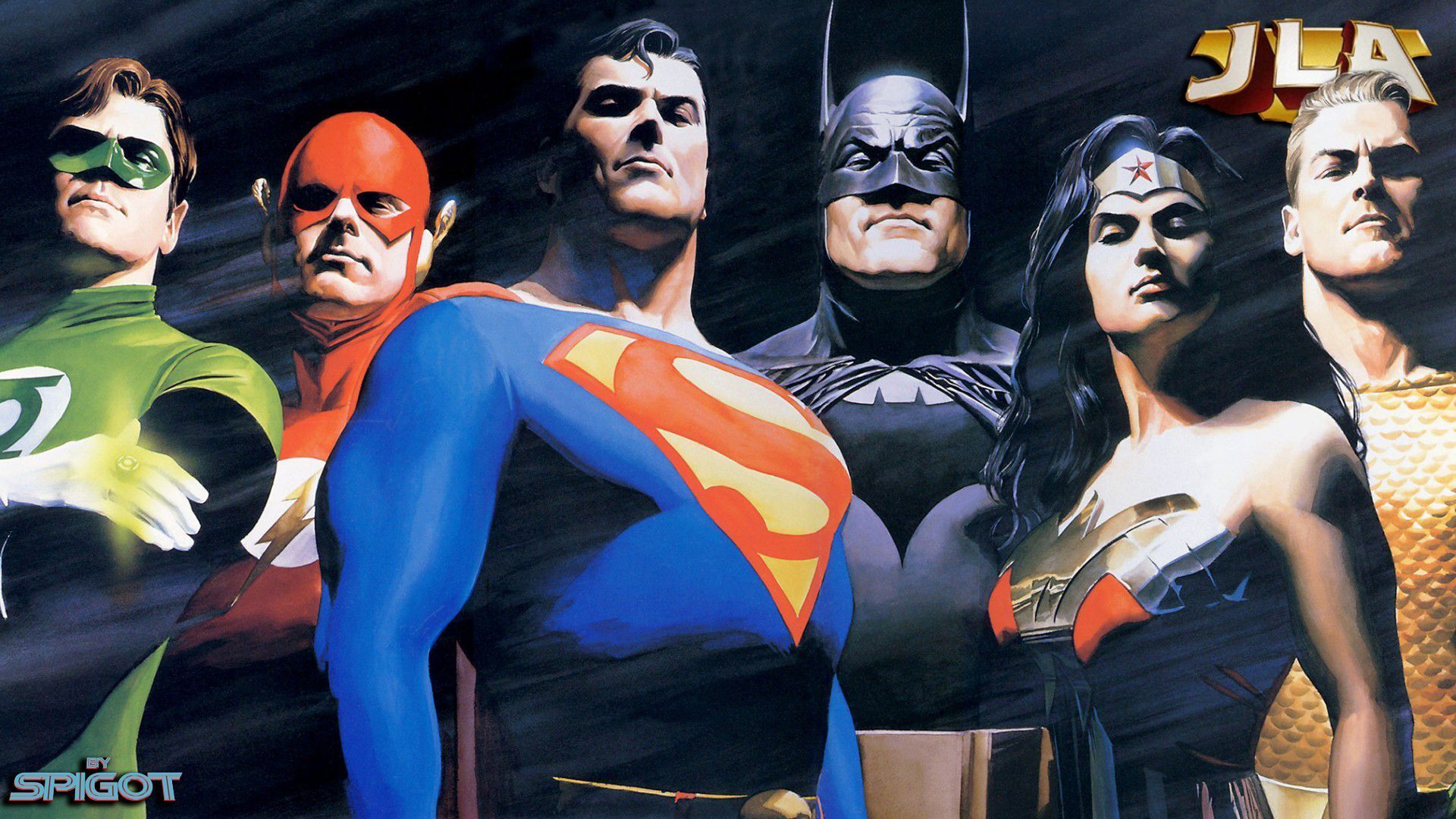 Justice League Wallpaper | George Spigot's Blog