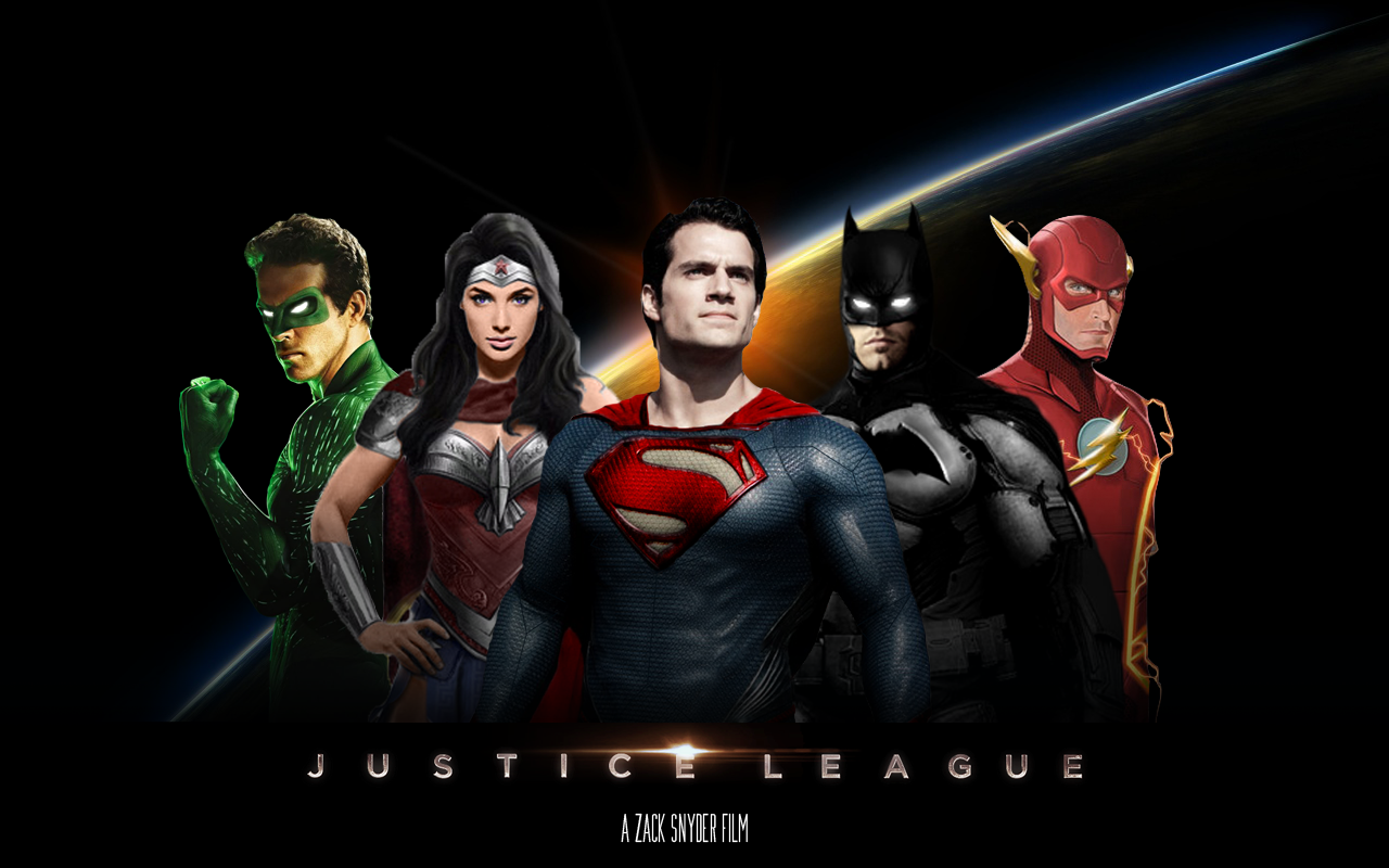 Just us Heroes. // Justice League wallpaper (1280x800). The Batman,...