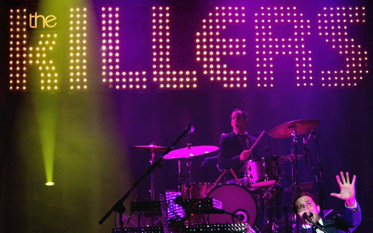 Best band - The Killers 1280x800 Wallpaper #4
