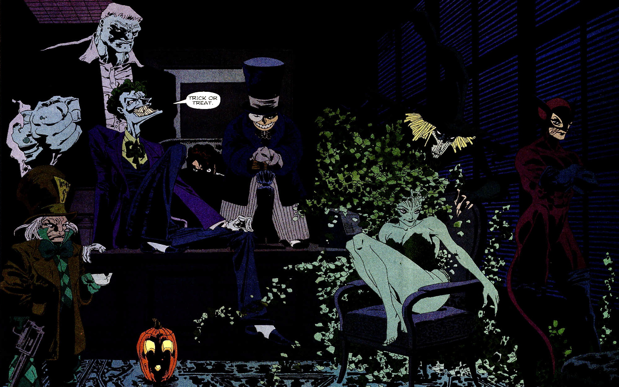Batman catwoman dc comics mad hatter poison ivy wallpaper ...