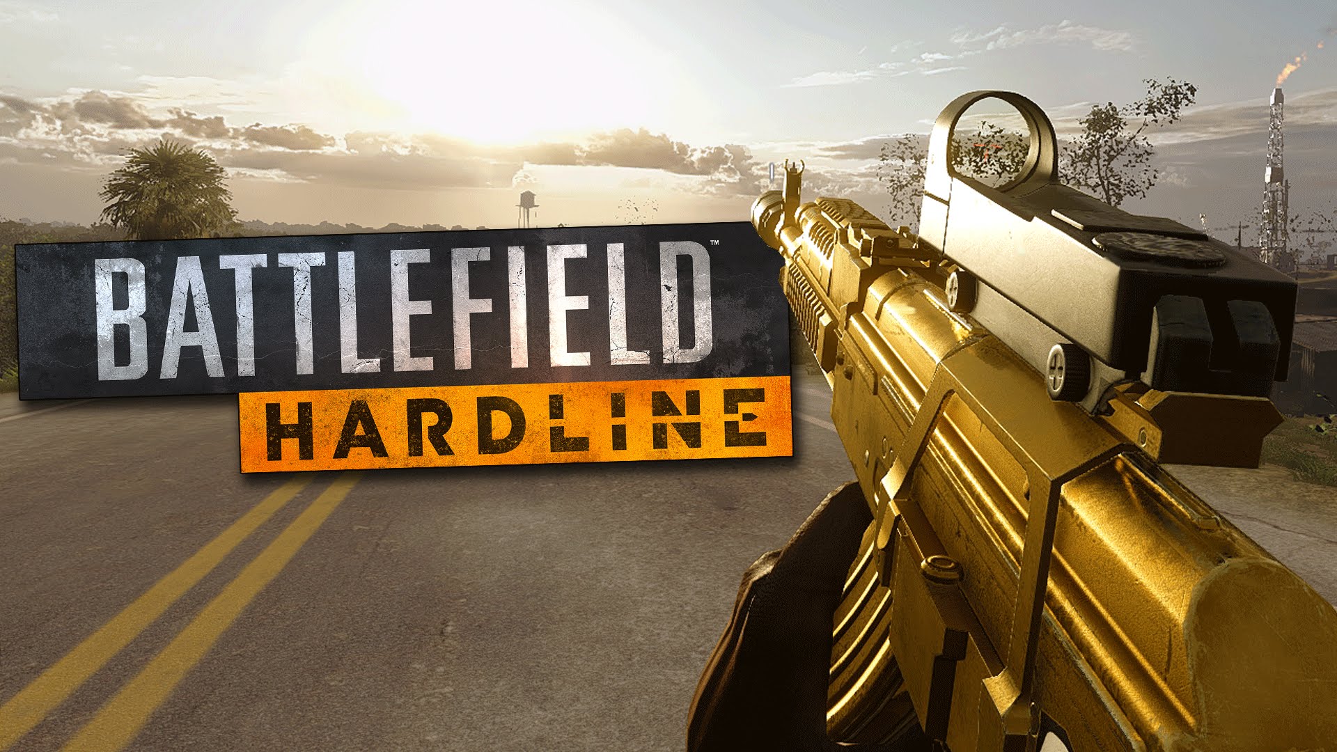 BATTLEFIELD HARDLINE Gameplay - GOLD GUNS, ALL WEAPONS, VEHICLES ...
