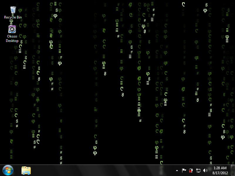 Animated Matrix Desktop Wallpaper - Windows 8 Downloads