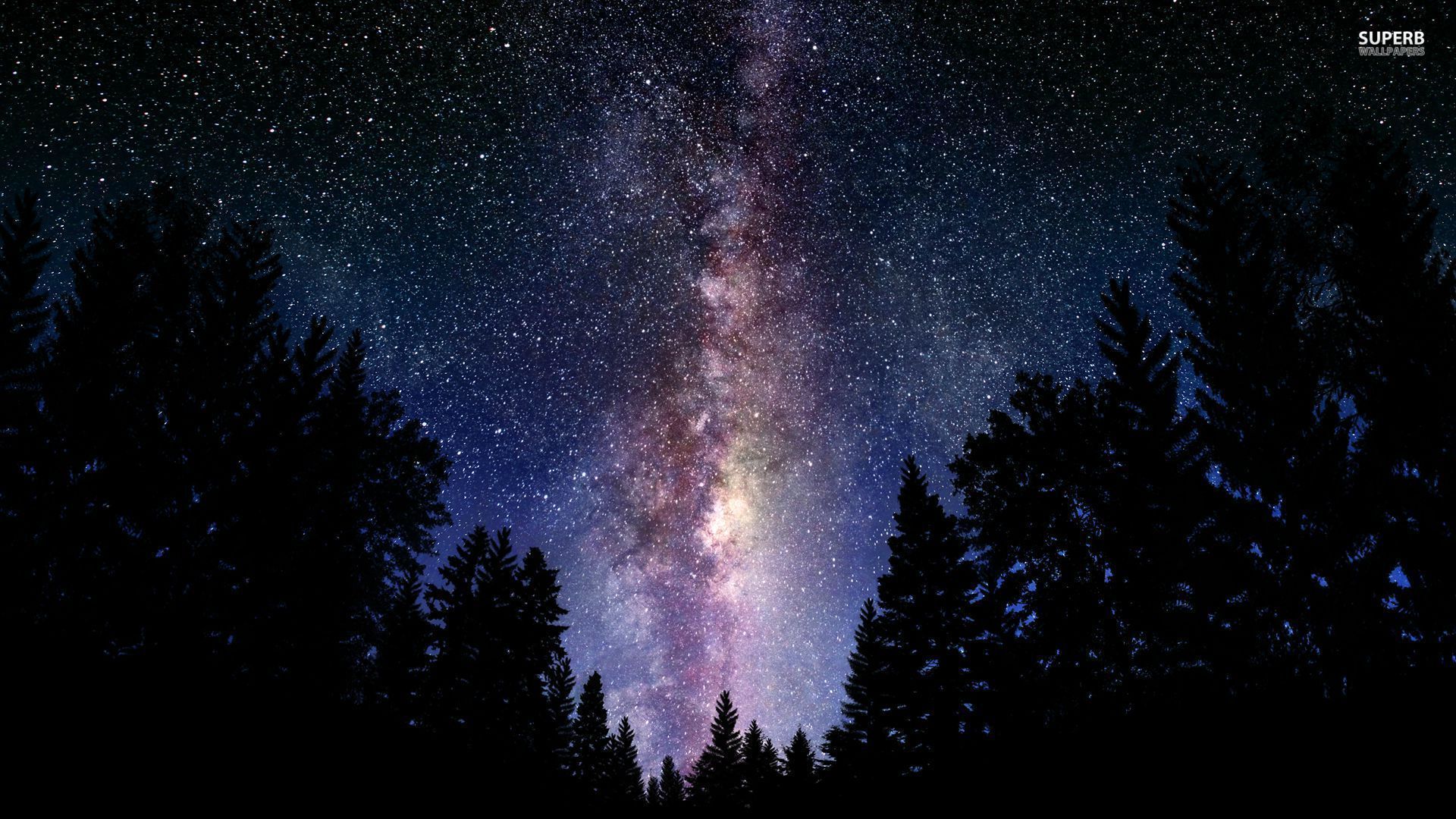Milky Way Galaxy You Are Here Wallpaper - wallpaper.