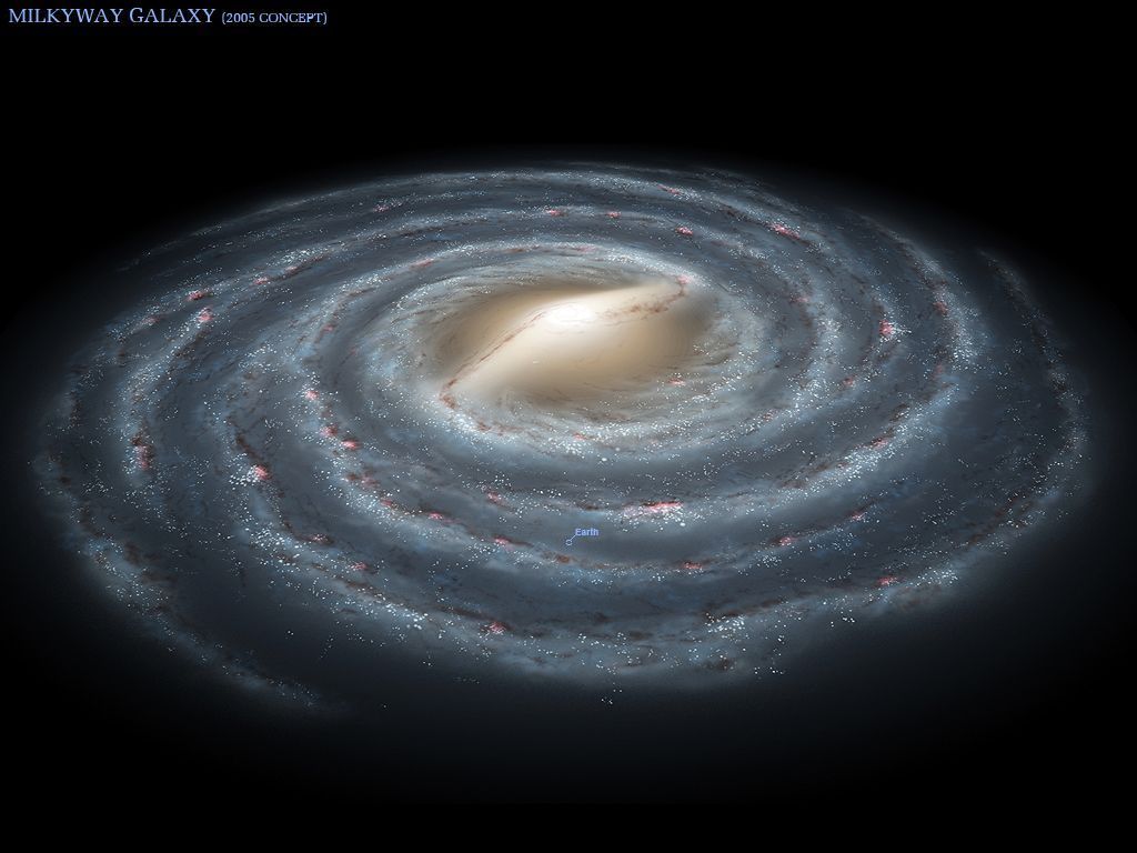 3D Milky Way Galaxy - Pics about space