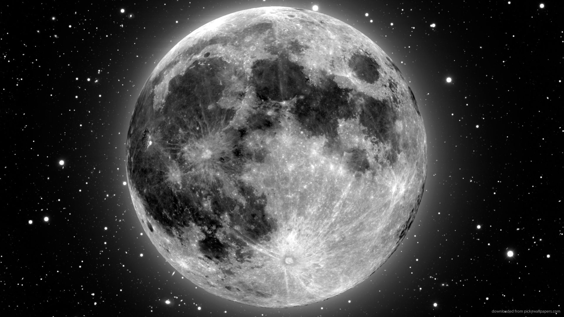 Download 1920x1080 The Moon Wallpaper