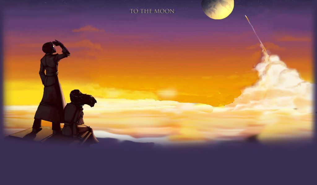 To The Moon Wallpaper by Kazduin on DeviantArt