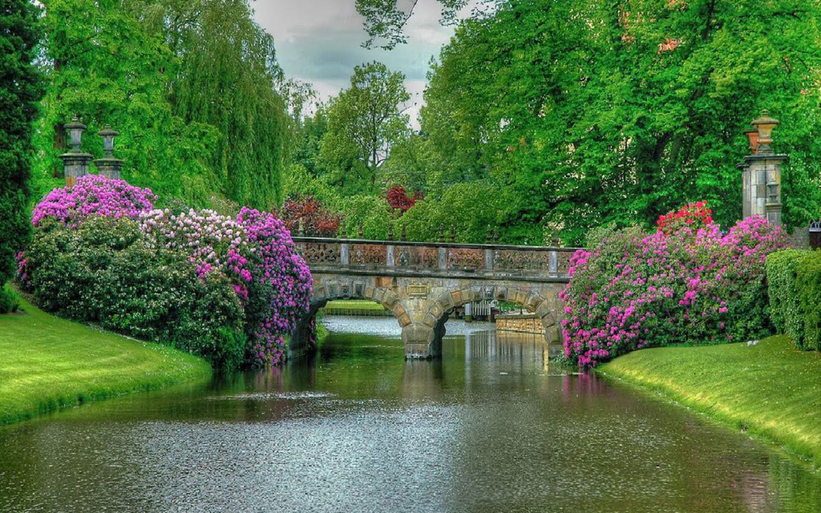 The Most Beautiful Of World Garden Bridge Wallpaper HD Backgrounds