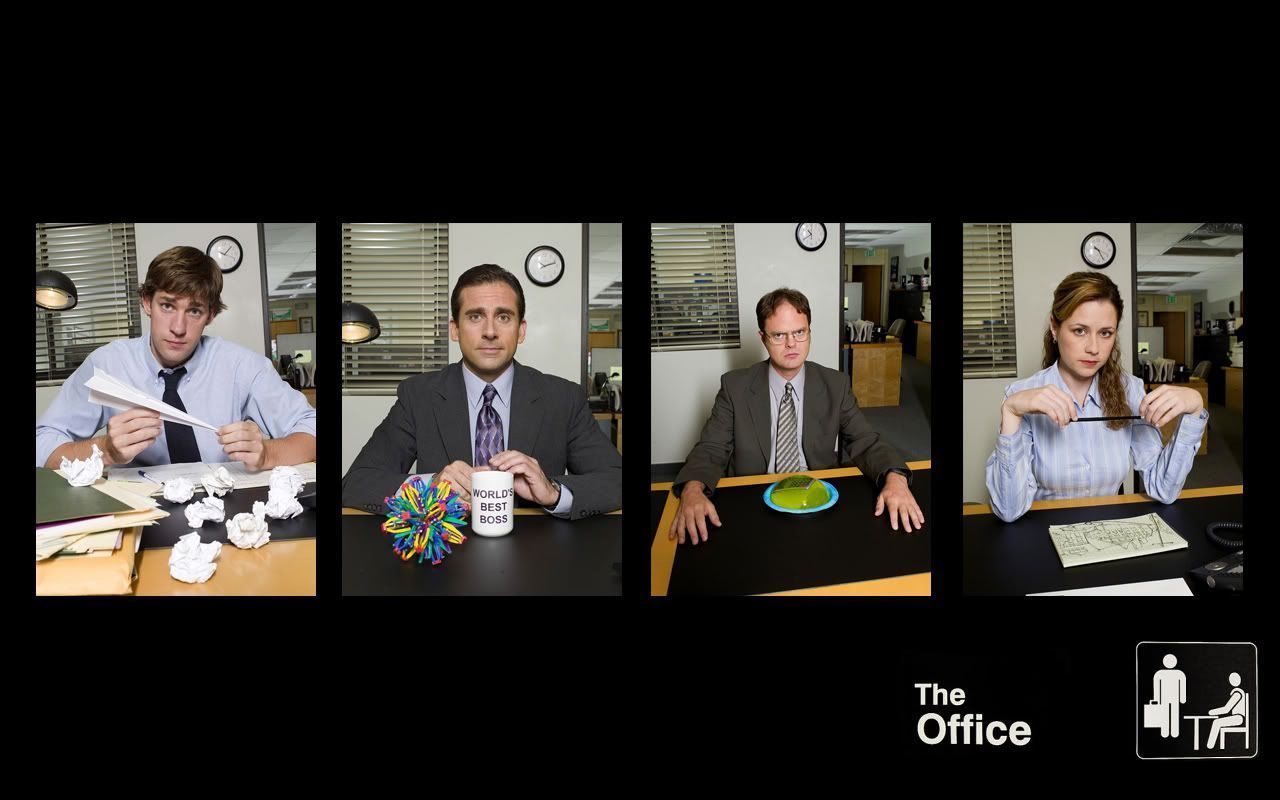 The Office Cast, dunder mifflin, the office, HD wallpaper