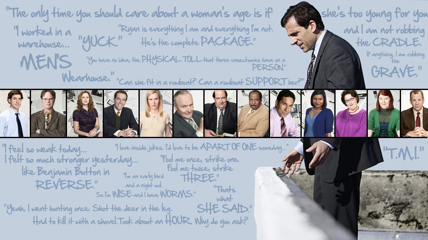 DeviantArt More Like The Office Quotes Wallpaper by UFCFAN89