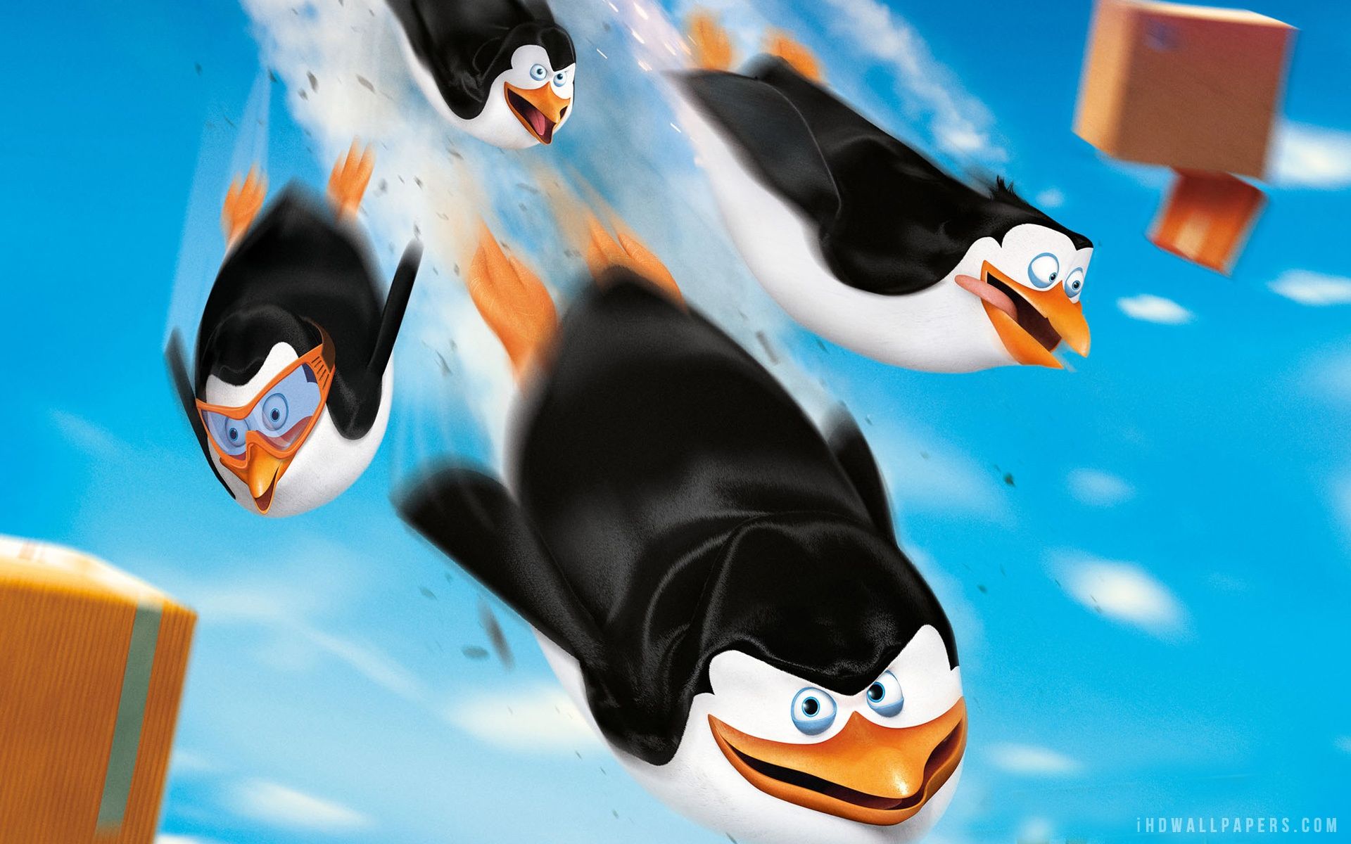 Penguins of Madagascar 2014 Movie HD Wallpaper - iHD Backgrounds