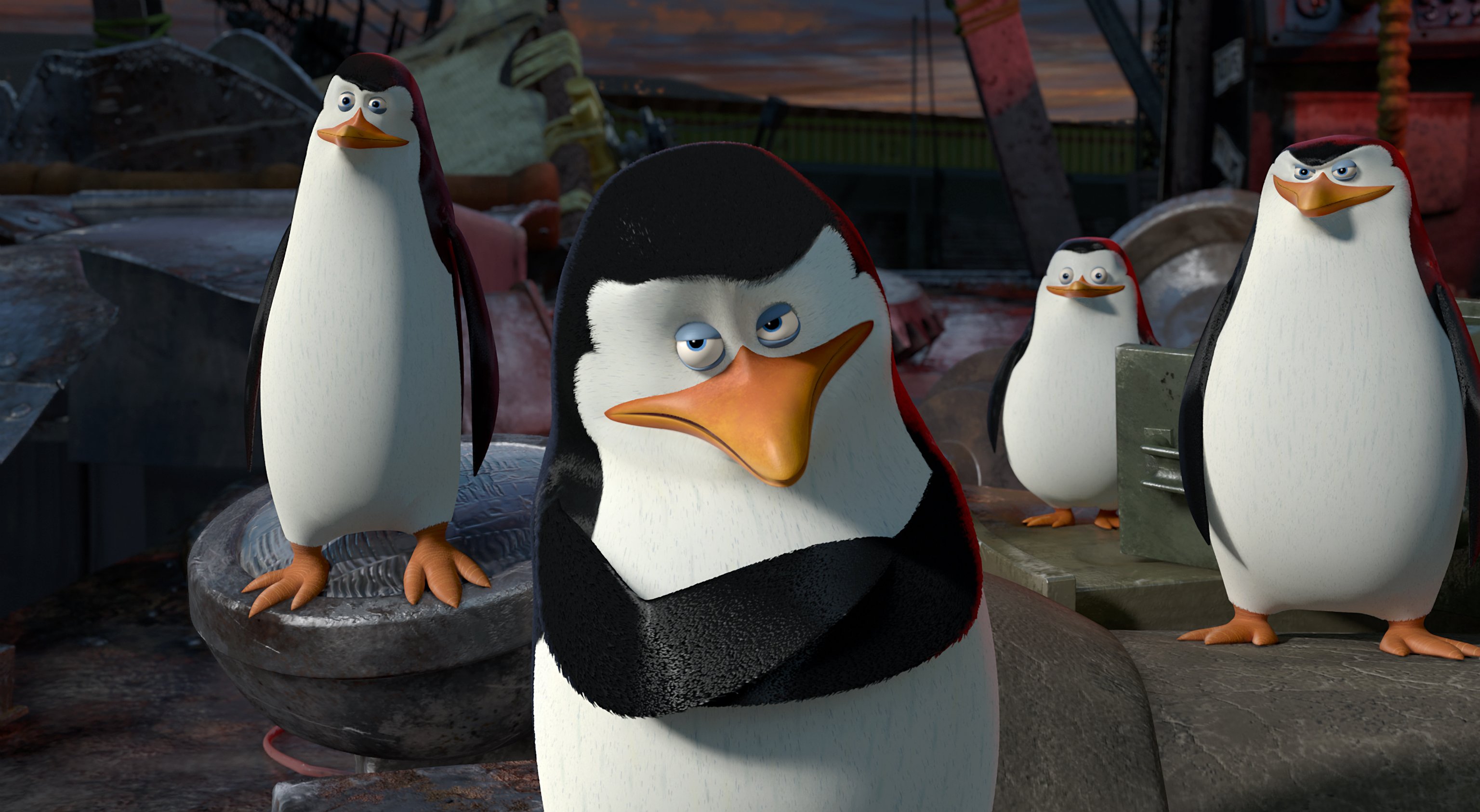 PENGUINS OF MADAGASCAR animation comedy adventure family penguin ...