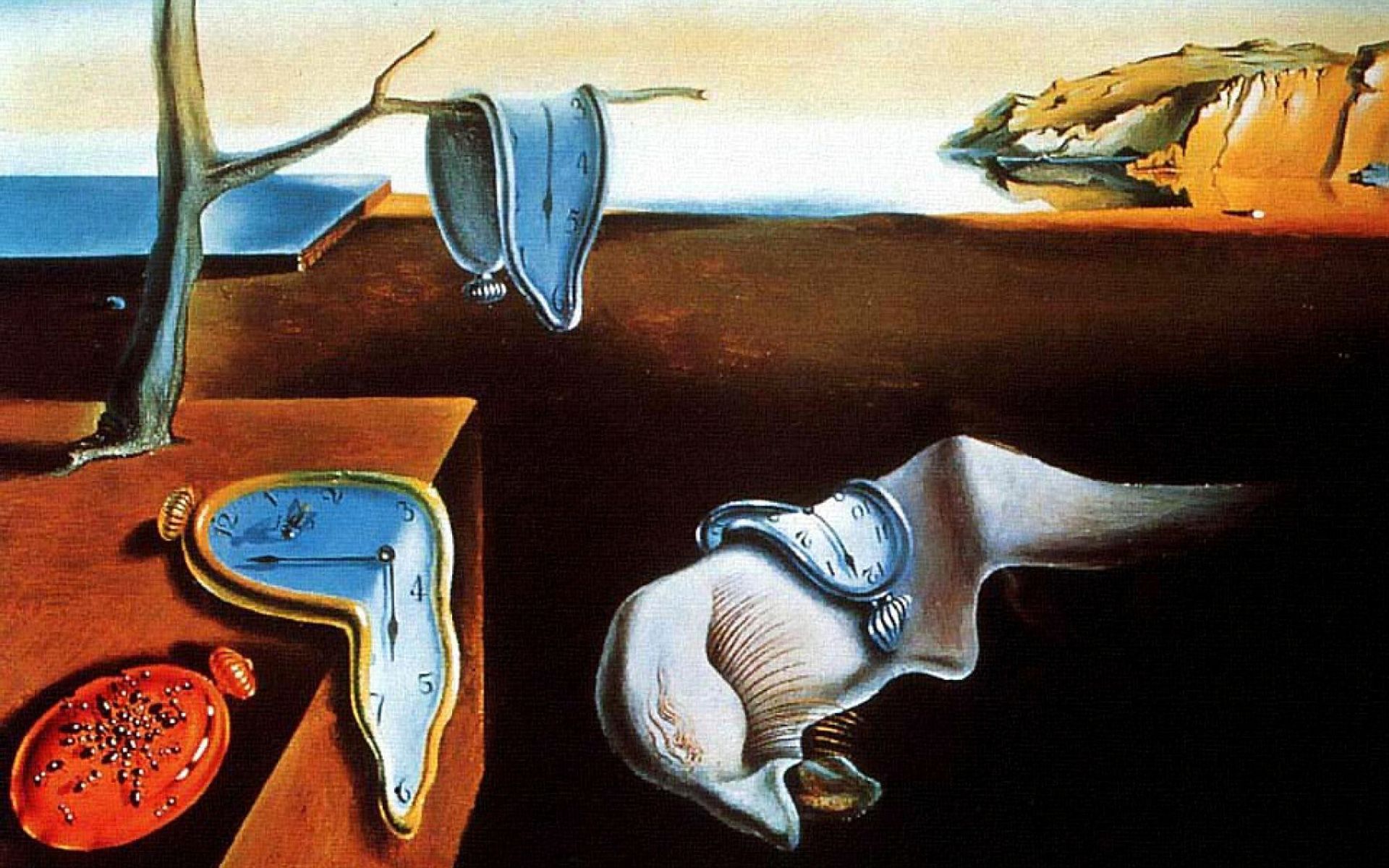 Salvador Dali The Persistence of Memory, Surrealism Wallpaper for ...