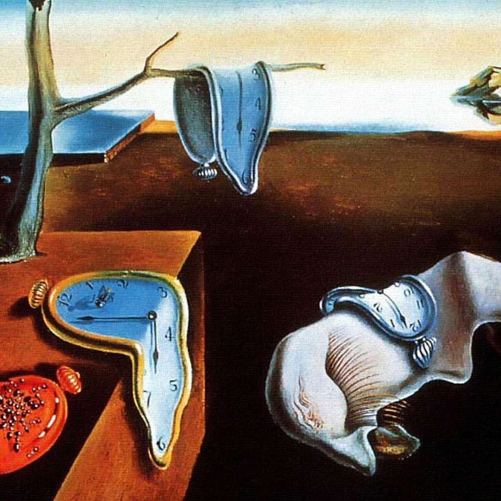 Salvador Dali The Persistence of Memory, Surrealism Wallpaper for iPad